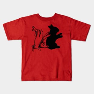 Rabbit shadow Kids T-Shirt